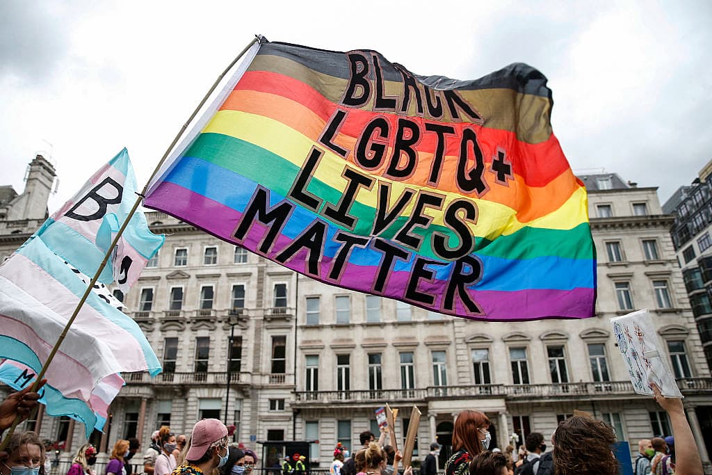 Black Trans Lives Matter Protest Takes Place In Central London