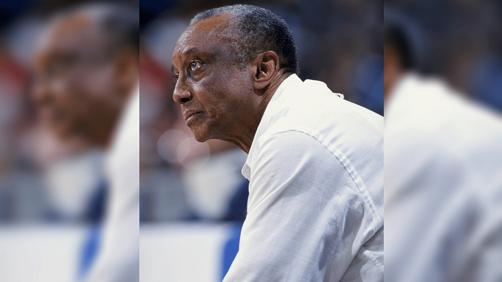 Head coach John Chaney of the Temple Owls