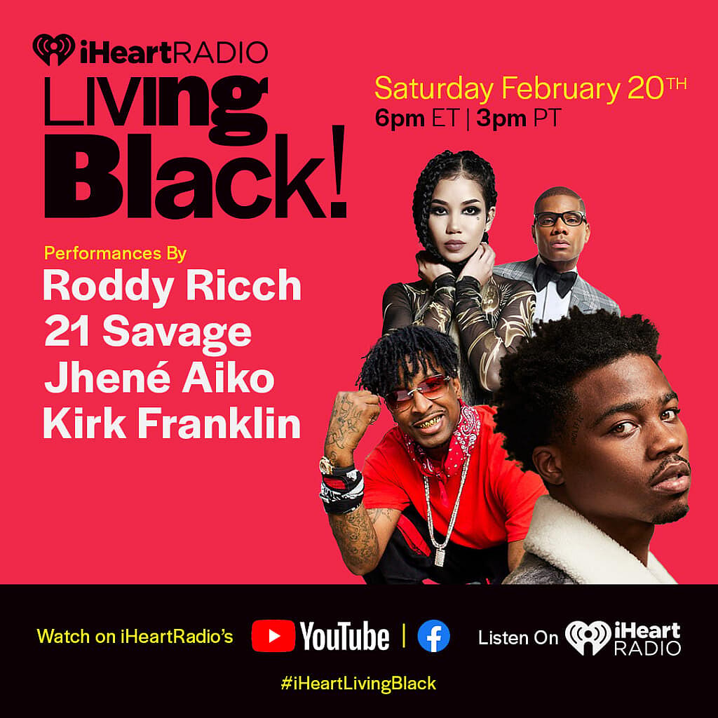 Poster for "iHeartRadio’s Living Black!"