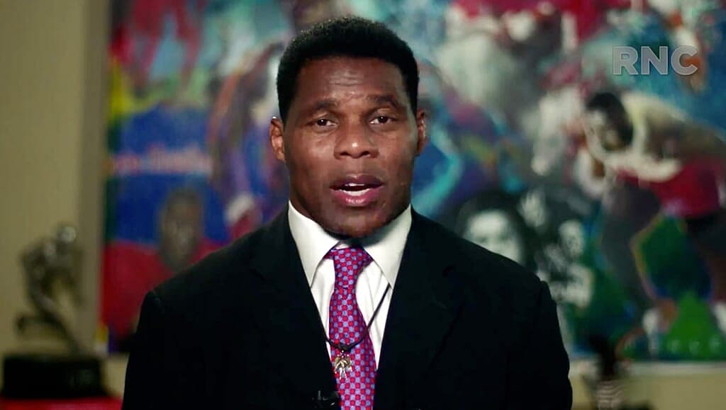 Former football star Herschel Walker