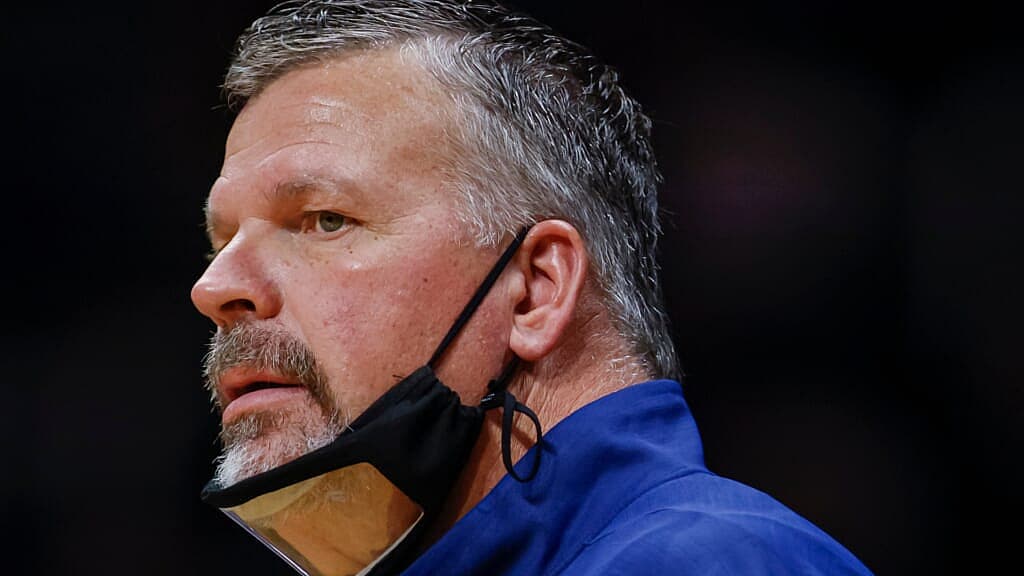 Head basketball coach Greg McDermott of the Creighton Bluejays