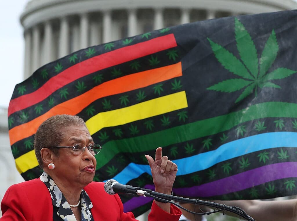 Marijuana Activists Hold "Congress Pass the Joint!" Rally Calling For Meaningful Cannabis Reform Legislation