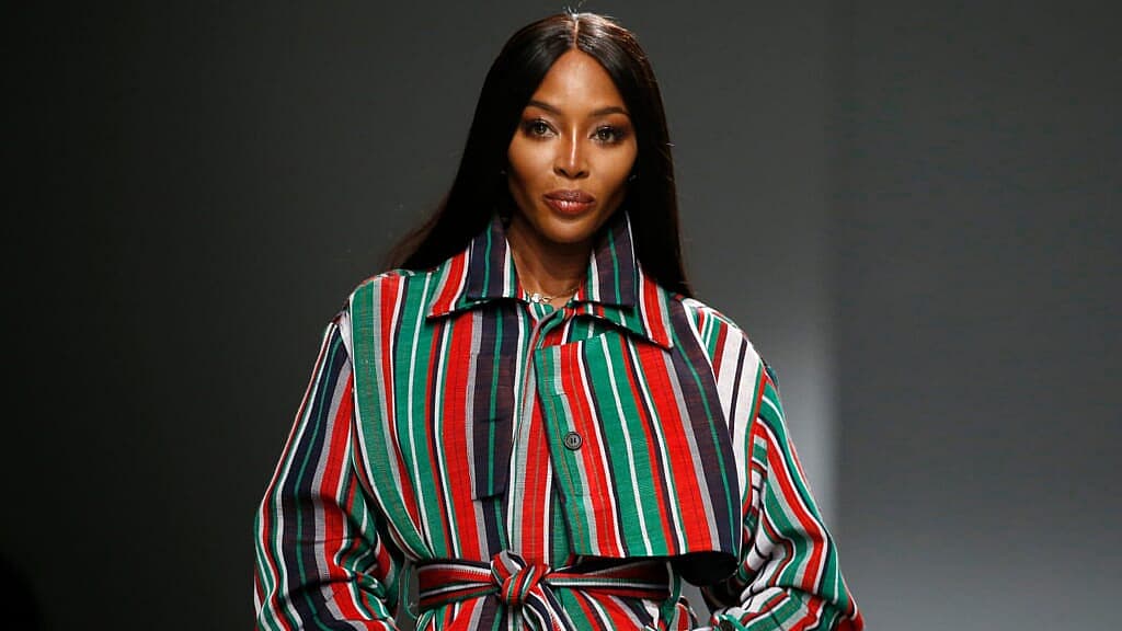 Supermodel Naomi Campbell