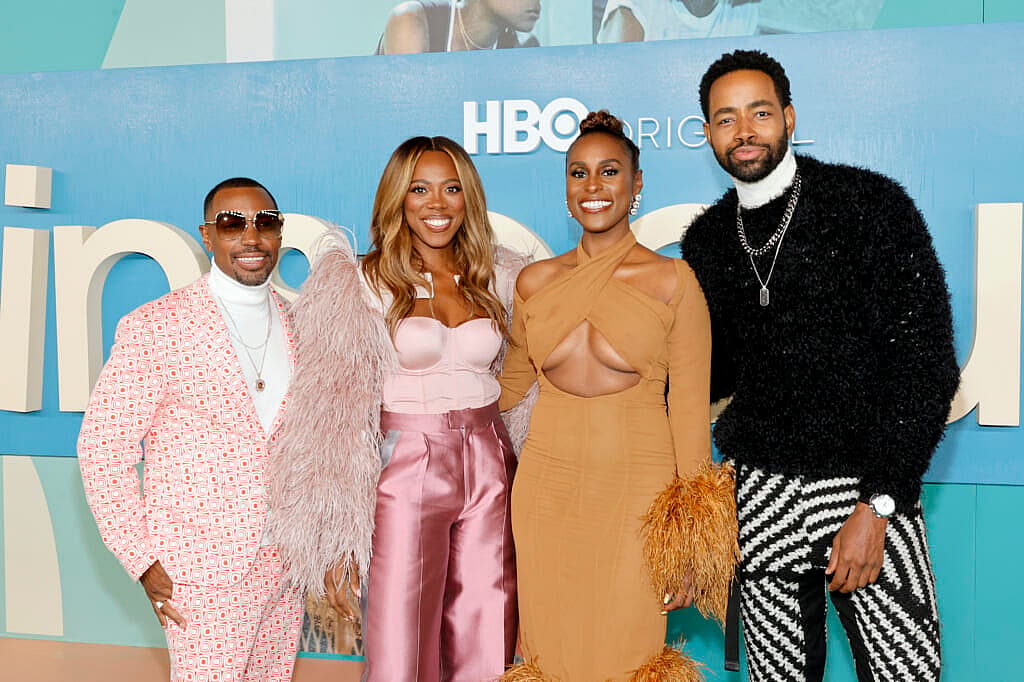 Prentice Penny, Yvonne Orji, Issa Rae and Jay Ellis of "Insecure"