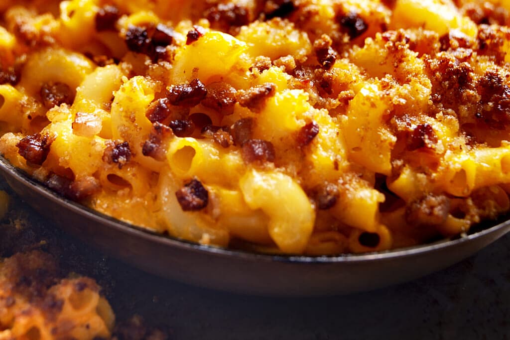 Baked macaroni and cheese