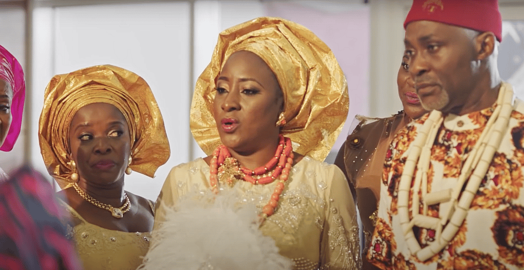 A scene from ‘The Wedding Party"