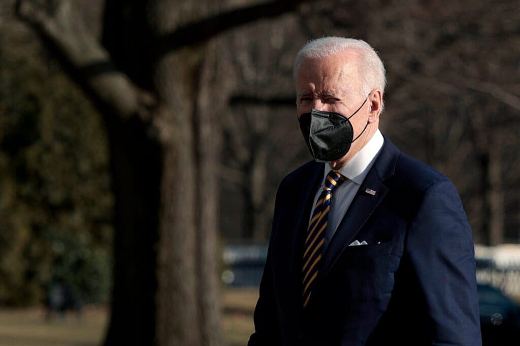 President Biden Returns To White House From Virginia