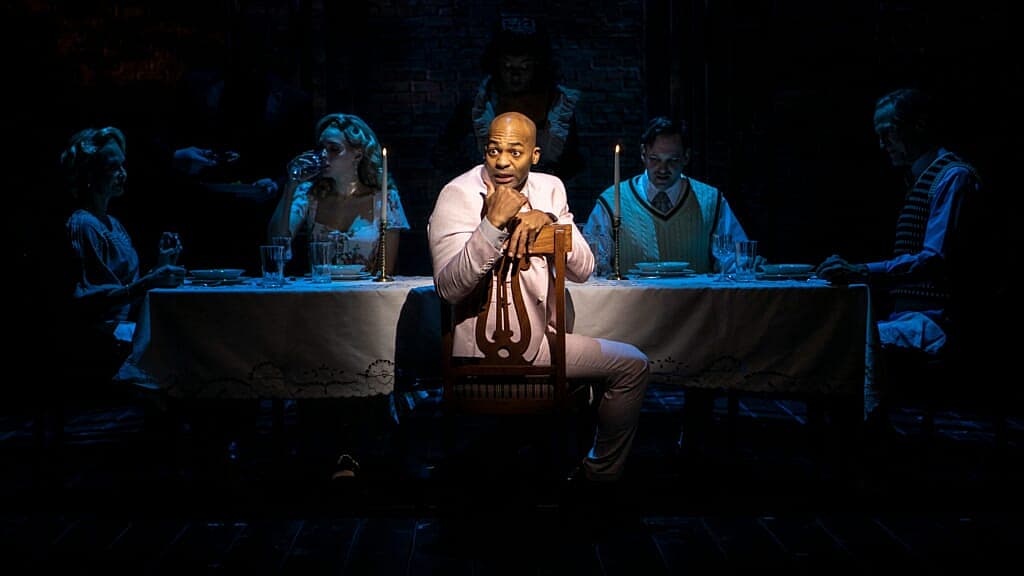 Brandon Victor Dixon in the musical “Black No More”