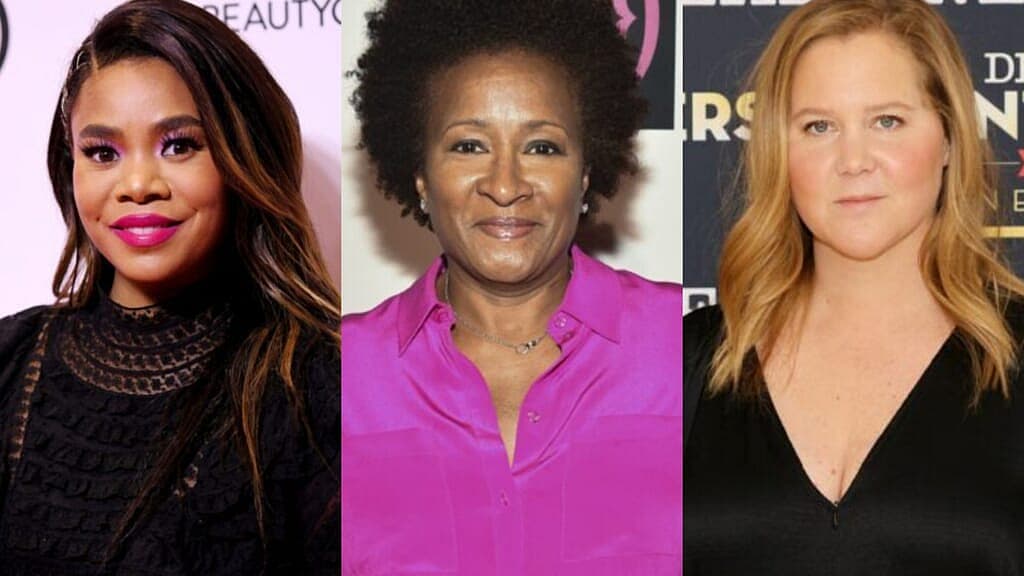 Comedians Regina Hall, Wanda Sykes and Amy Schumer