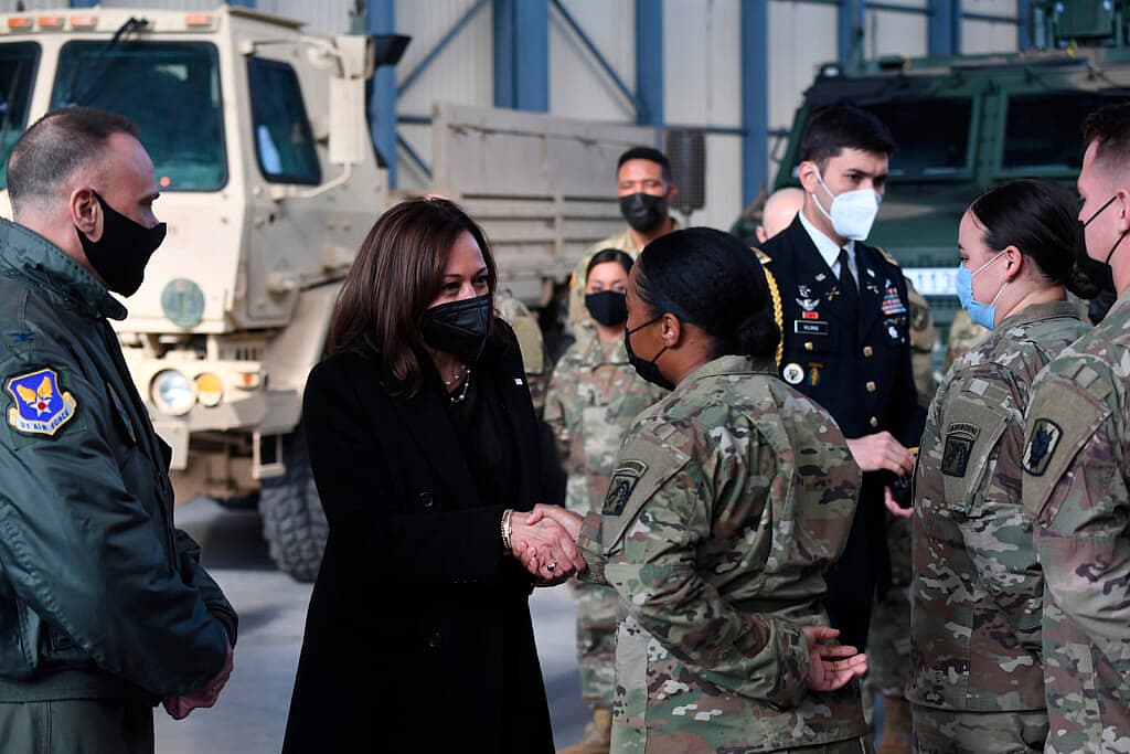 Kamala Harris Poland thegrio.com