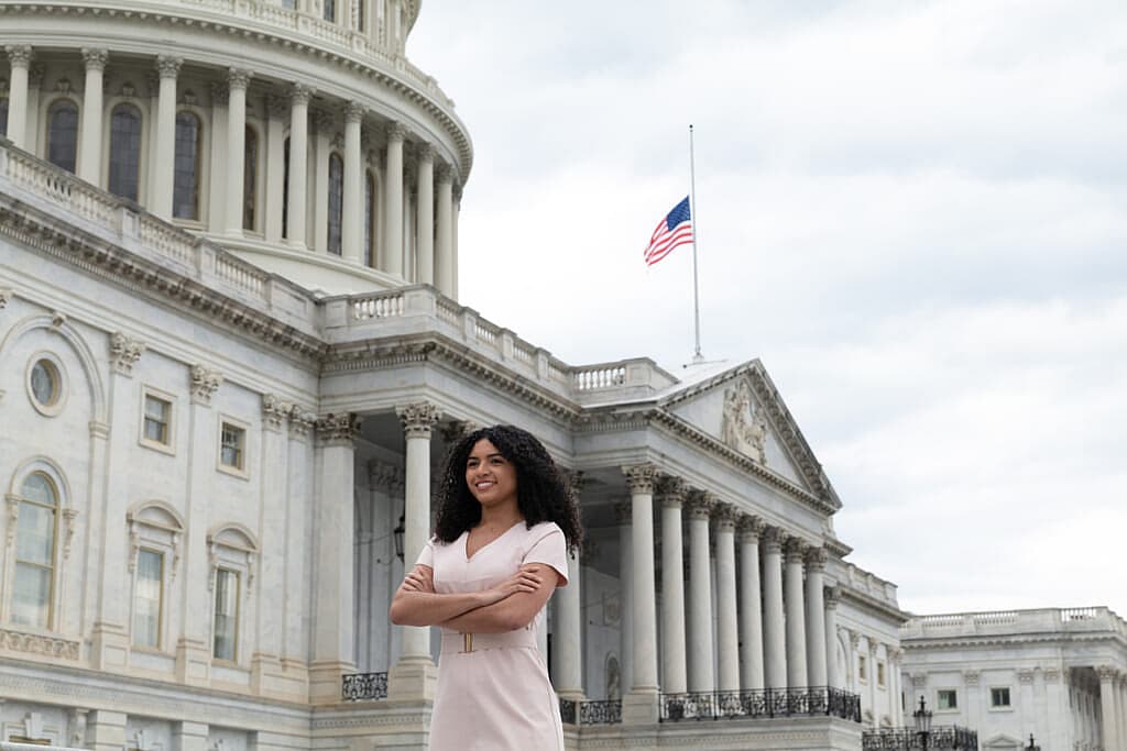 Maya Valentine, Press Secretary for House Majority Leader Steny Hoyer and Vice President, Congressional Black Associates