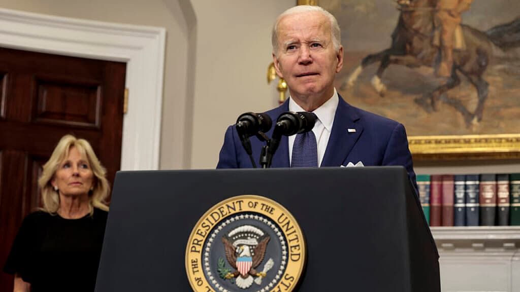 First Lady Jill Biden and President Joe Biden