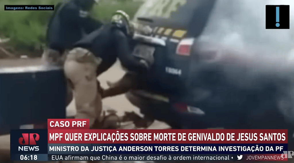Jovem Pan News YouTube Genivaldo de Jesus Santos