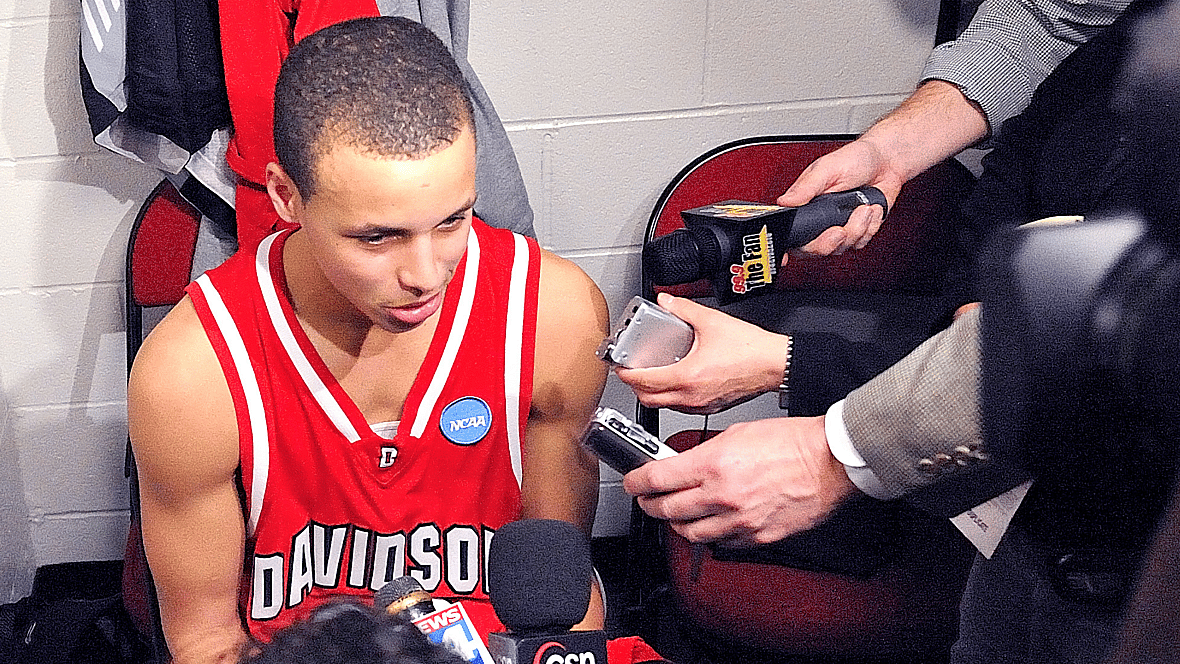 Basketball player Stephen Curry in “Stephen Curry: Underrated”