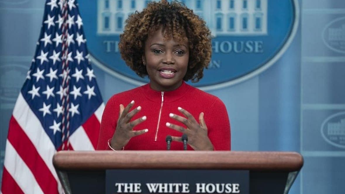 White House Press Secretary Karine Jean-Pierre