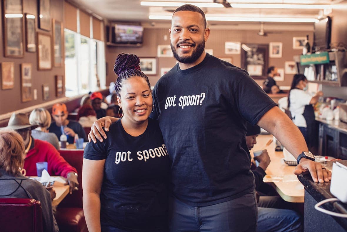 Jessica Bane and Justin Johnson of The Serving Spoon