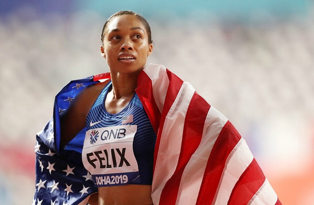 Allyson Felix thegrio.com