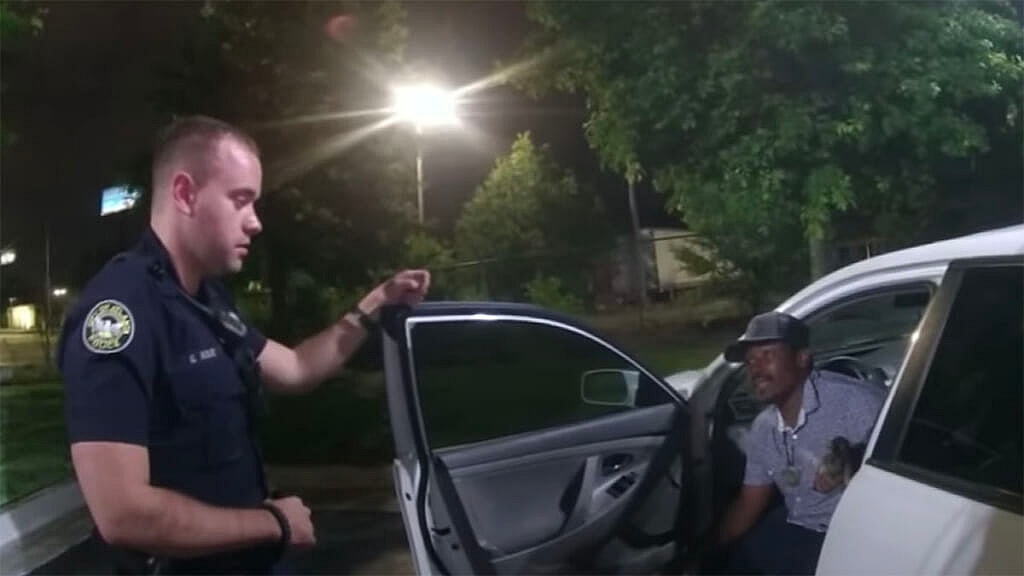 Officer Garrett Rolfe of the Atlanta Police Department during the 2020 encounter with Rayshard Brooks