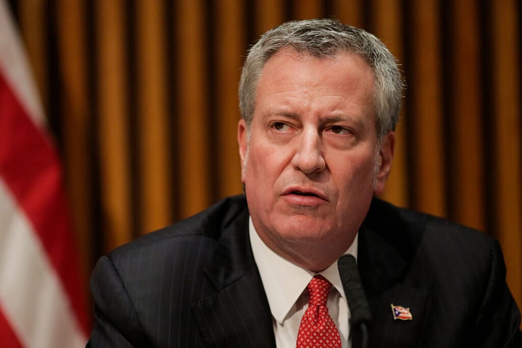 New York Mayor Bill de Blasio thegrio.com 