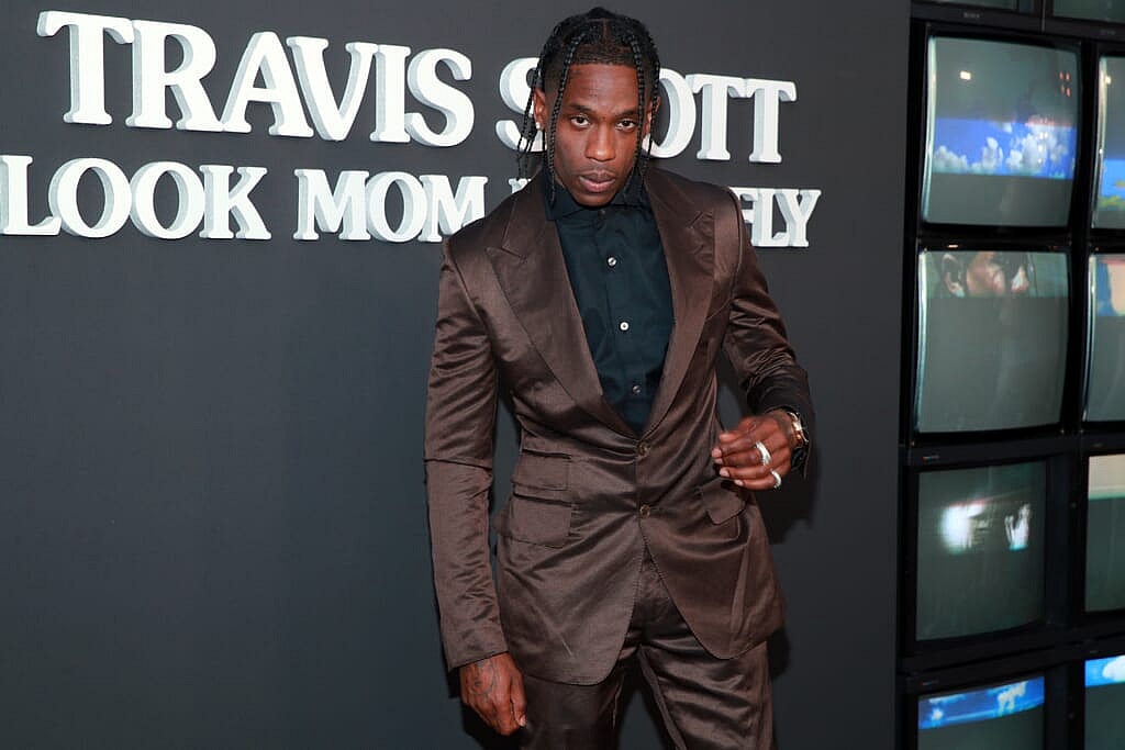 Premiere Of Netflix's "Travis Scott: Look Mom I Can Fly" - Arrivals