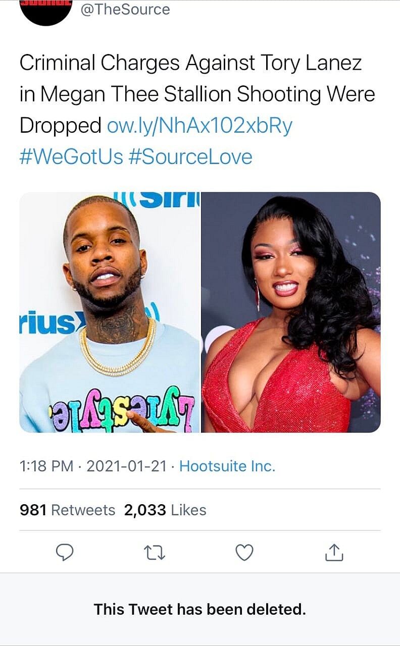 Megan Thee Stallion Tory Lanez thegrio.com