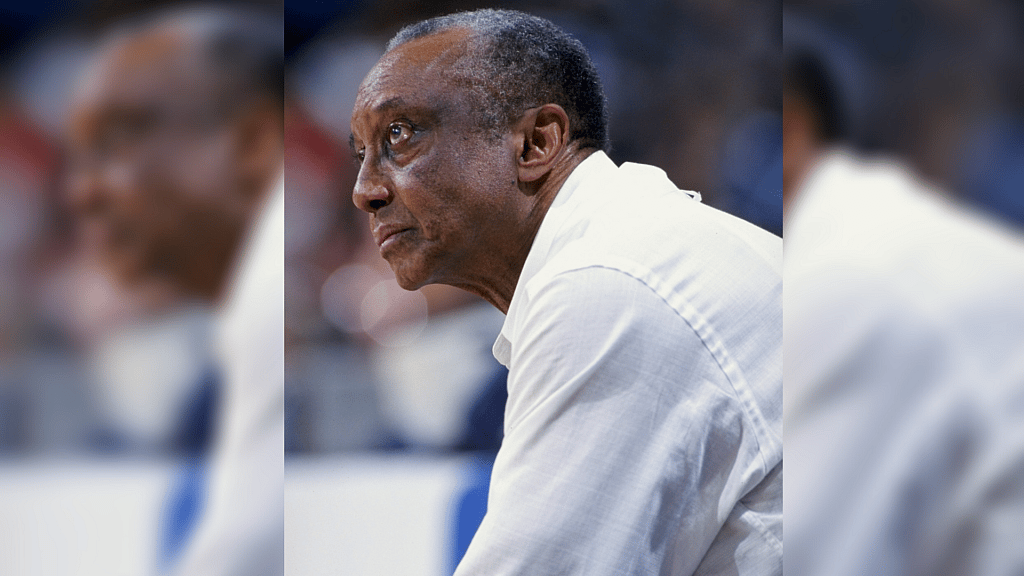 Head coach John Chaney of the Temple Owls