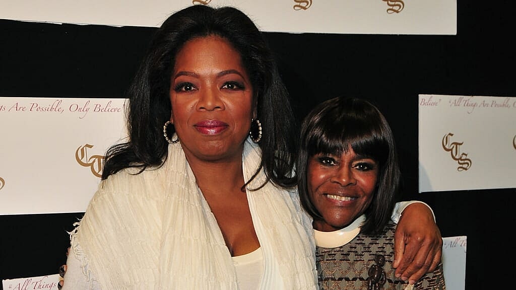 Oprah Winfrey and Cicely Tyson