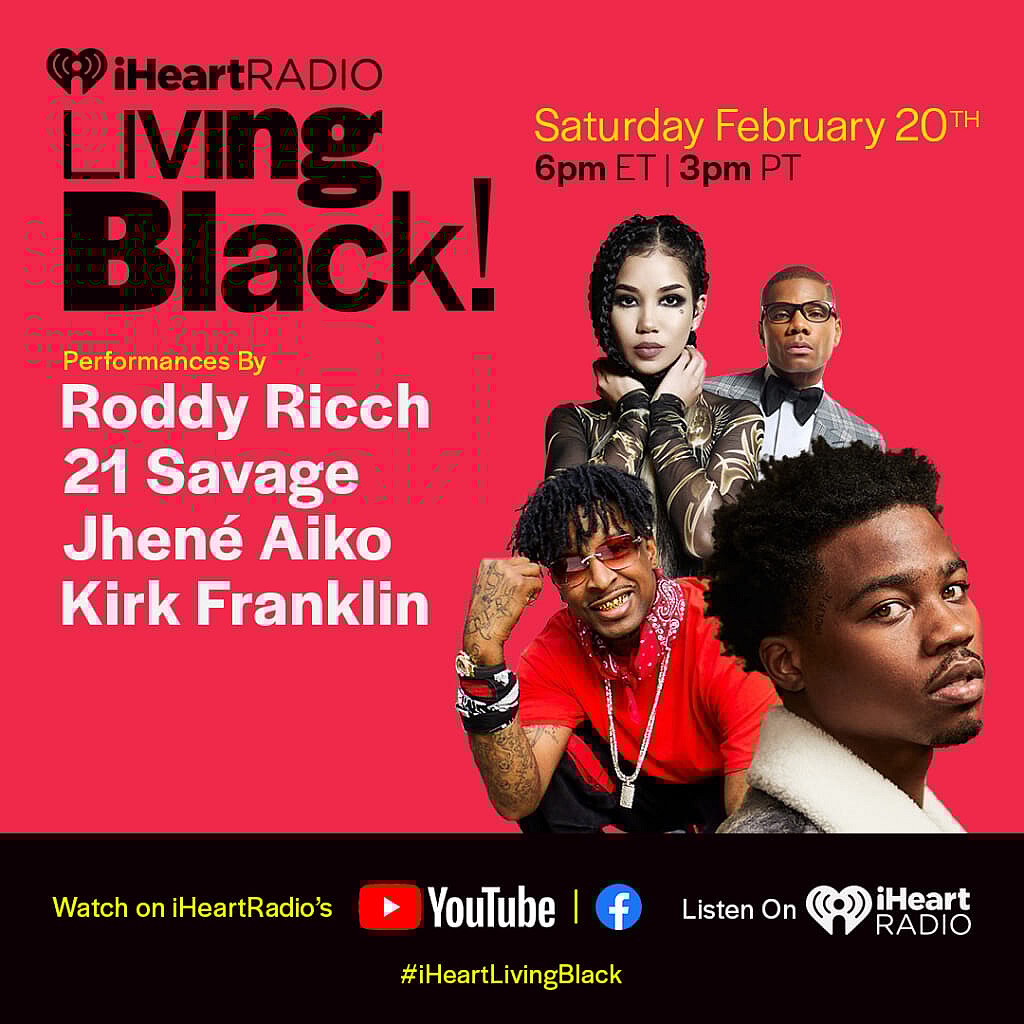 Poster for "iHeartRadio’s Living Black!"