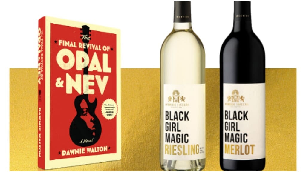Products from the Black Girl Magic Wine & Book Club