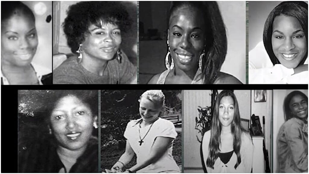 Images of 51 murdered women whose cases are unsolved