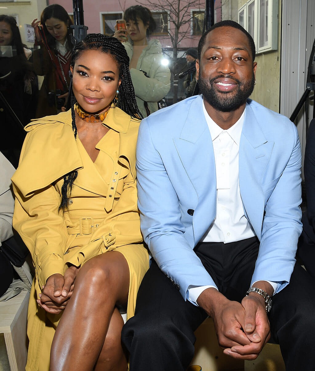 Actors Gabrielle Union and Dwyane Wade