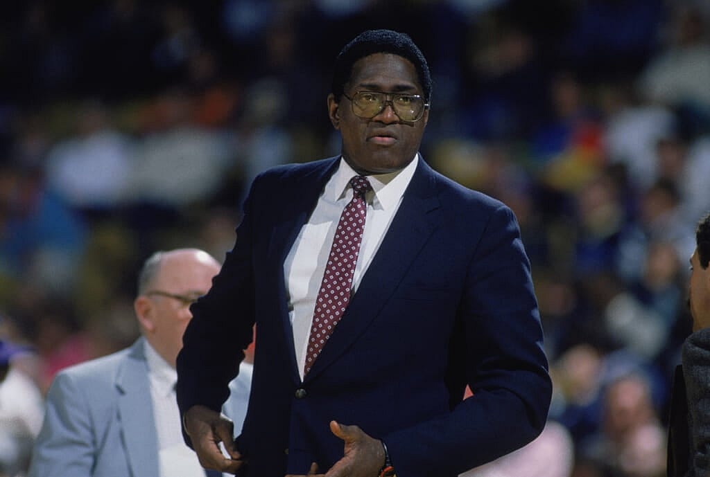 Head Coach Willis Reed of the New Jersey Nets