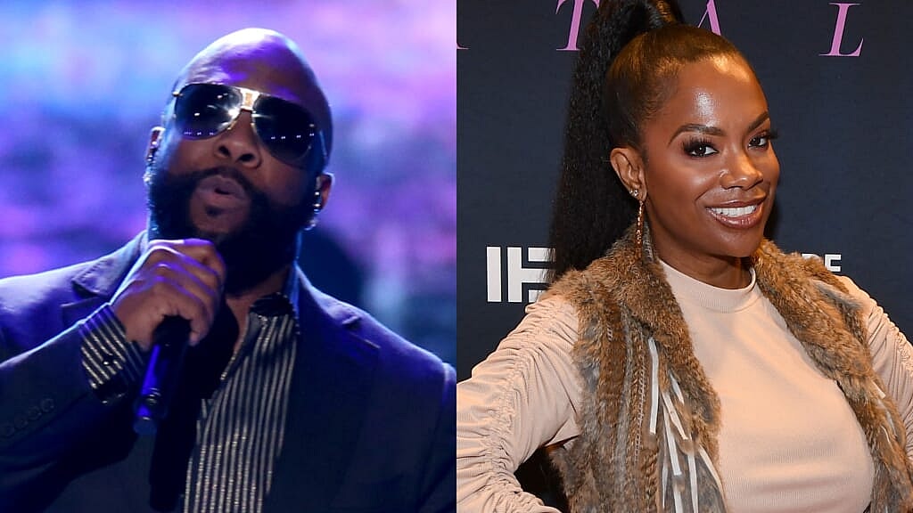 Singer Wanya Morris of Boyz II Men and singer-songwriter Kandi Burrus