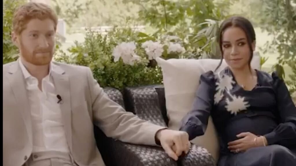 Meghan Markle Prince Harry Escaping the Palace thegrio.com