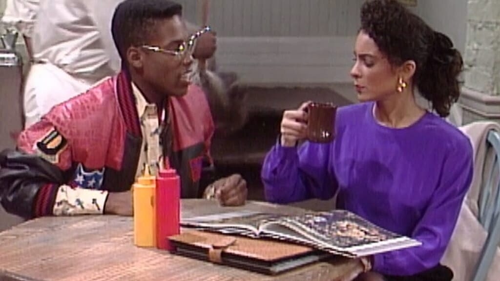 Actors Kadeem Hardison and Jasmine Guy in “A Different World”