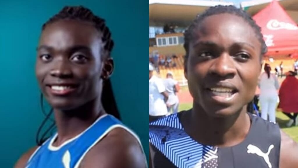 Namibian track sensations Beatrice Masilingi and Christine Mboma