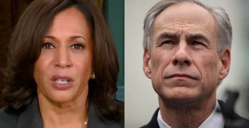 Kamala Harris Greg Abbott thegrio.com