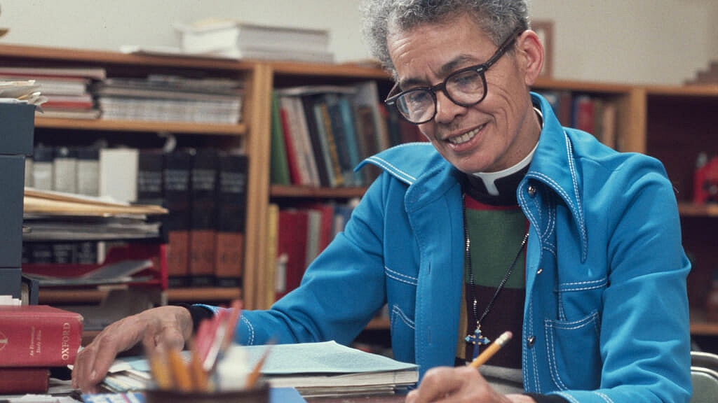 Activist, writer, priest and attorney Pauli Murray