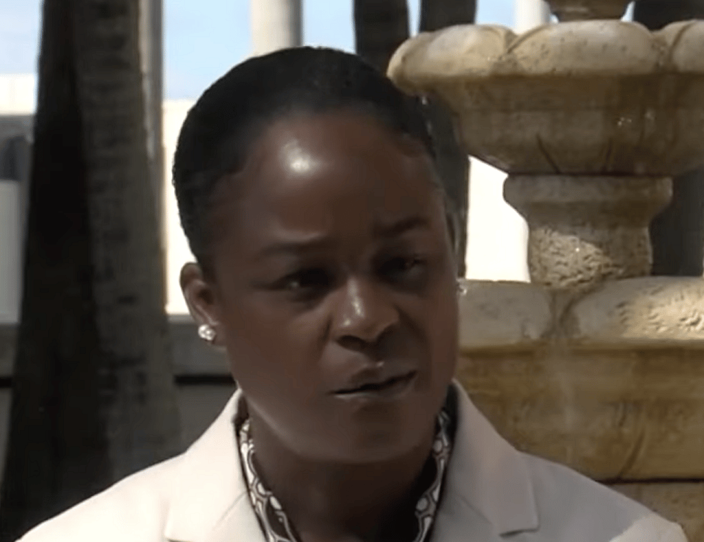 Firefighter Latosha Clemons of Boynton Beach, Florida