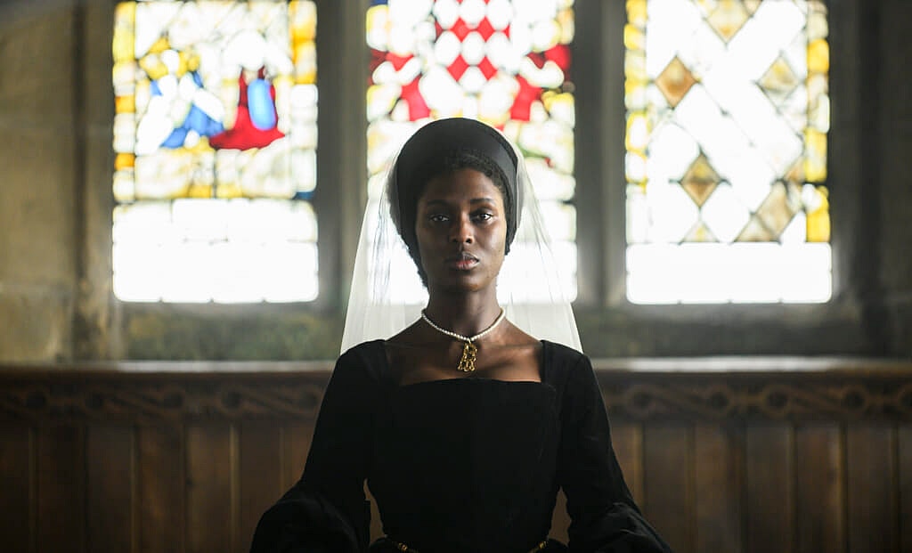 Actor Jodie Turner-Smith in "Anne Boleyn"