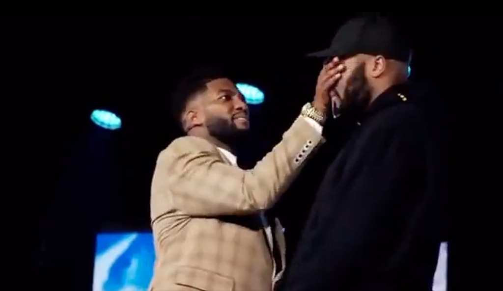 Pastor Michael Todd of Transformation Church in Tulsa, Oklahoma