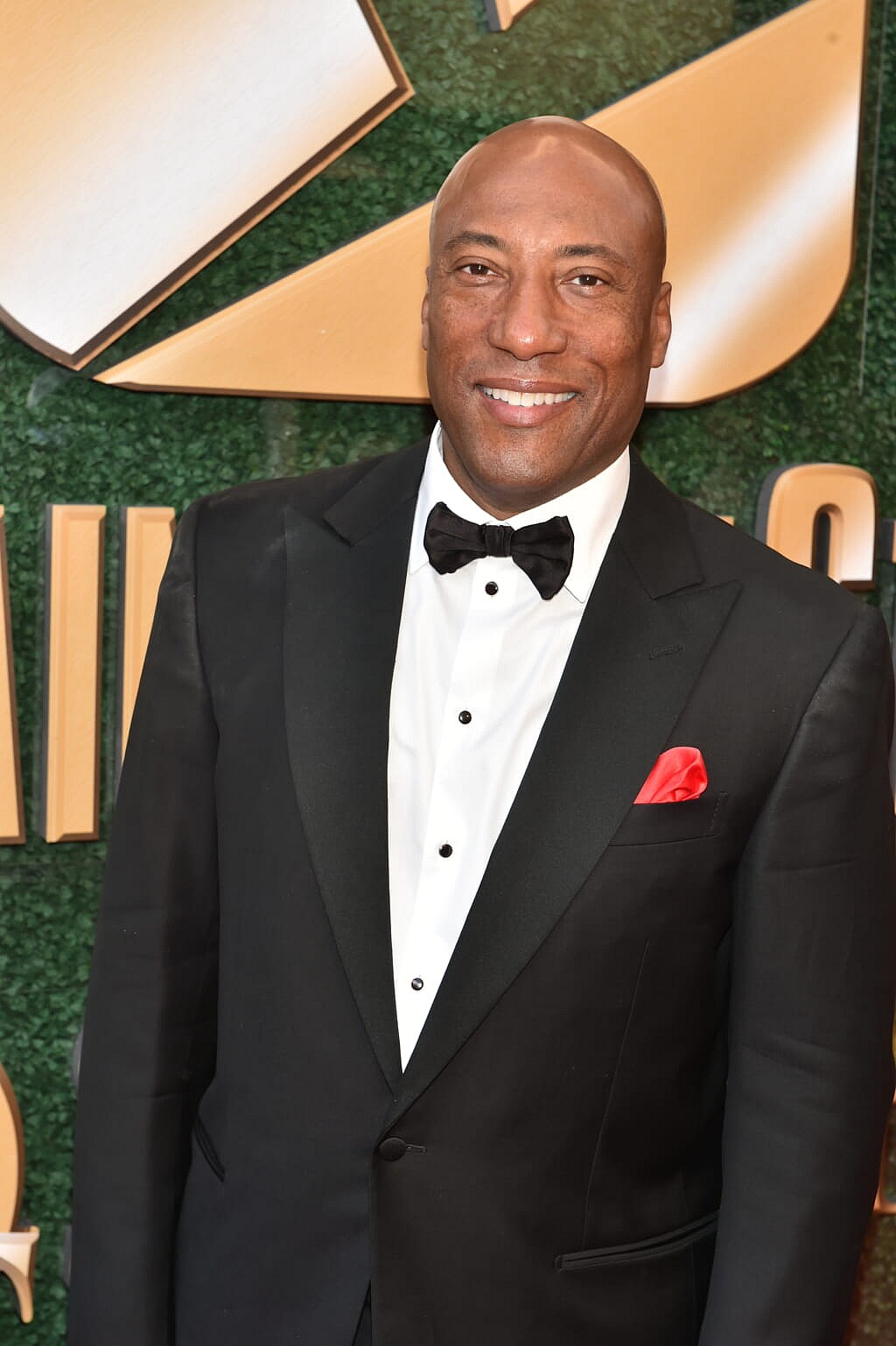 Byron Allen in a tuxedo