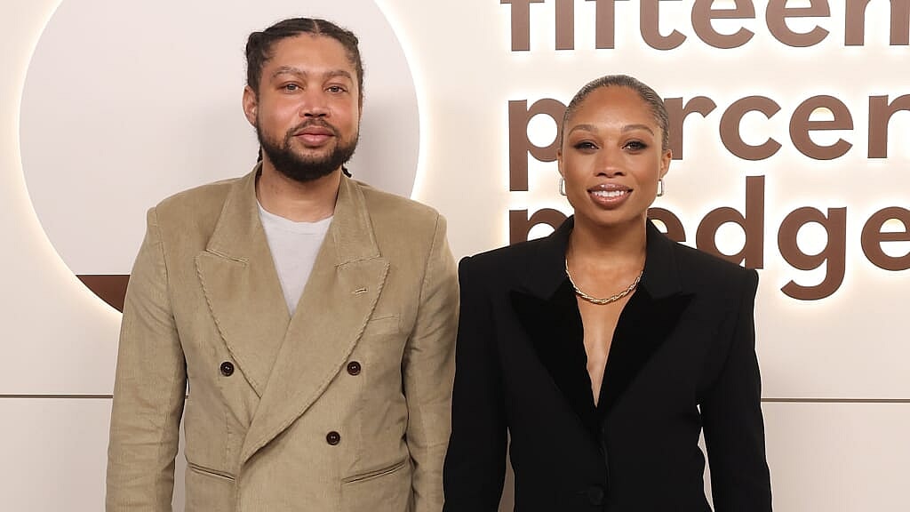 Wes Felix and sister Allyson Felix, Saysh co-founders