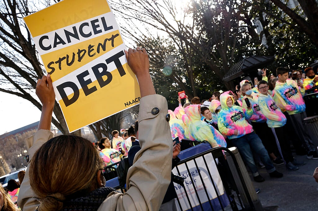 The Too Much Talent Band and local activists have a joyful protest of music and dancing
