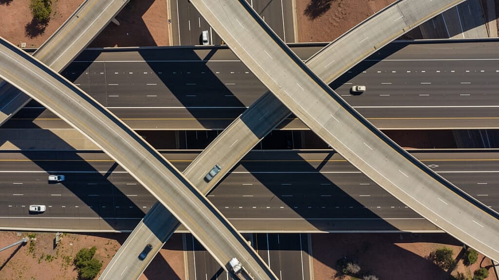 Highways and overpasses