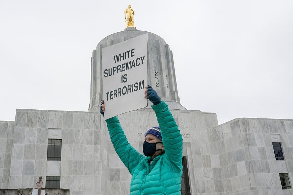 Pro-Trump Protesters Gather At State Capitols Across The Nation Ahead Of Presidential Inauguration