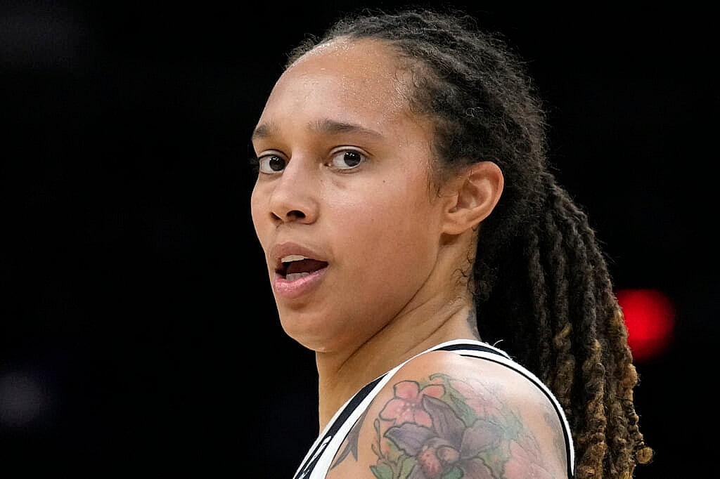 Phoenix Mercury center Brittney Griner