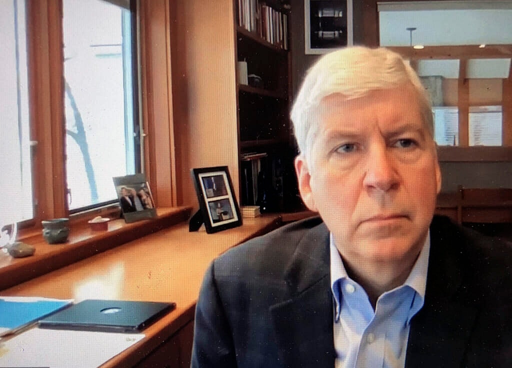 Former Michigan Governor Rick Snyder