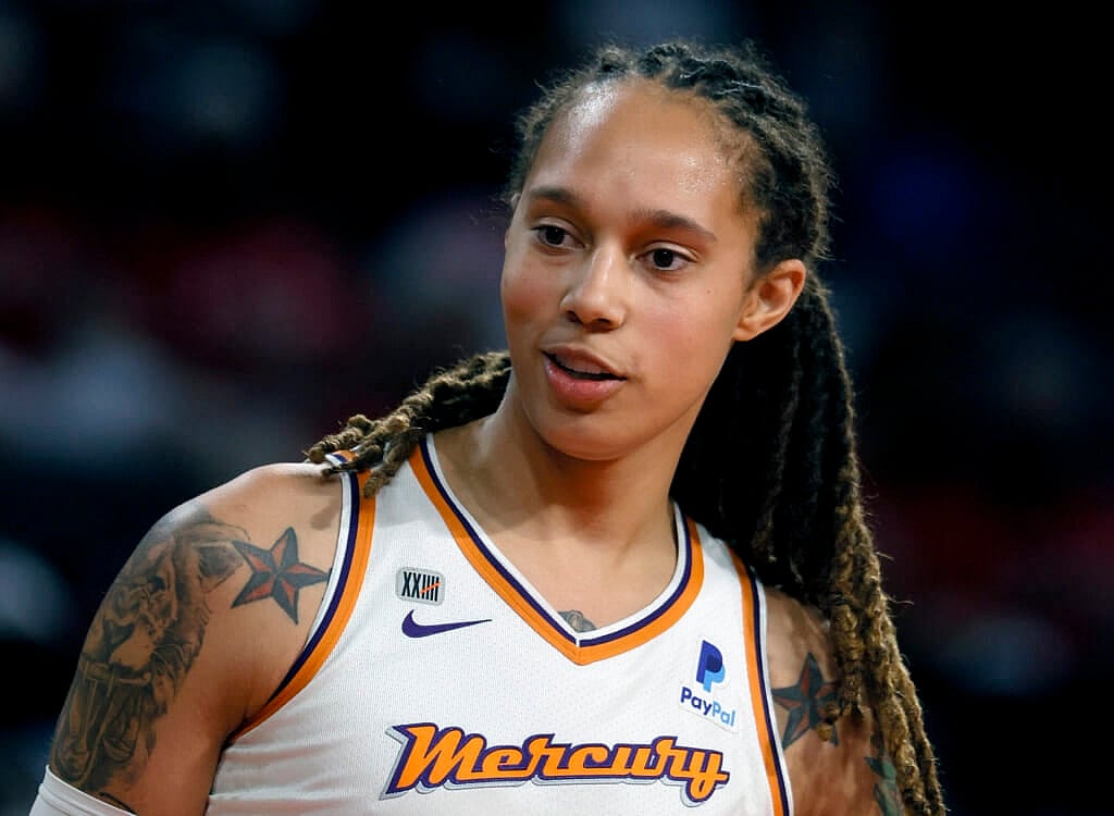 Brittney Griner of the Phoenix Mercury