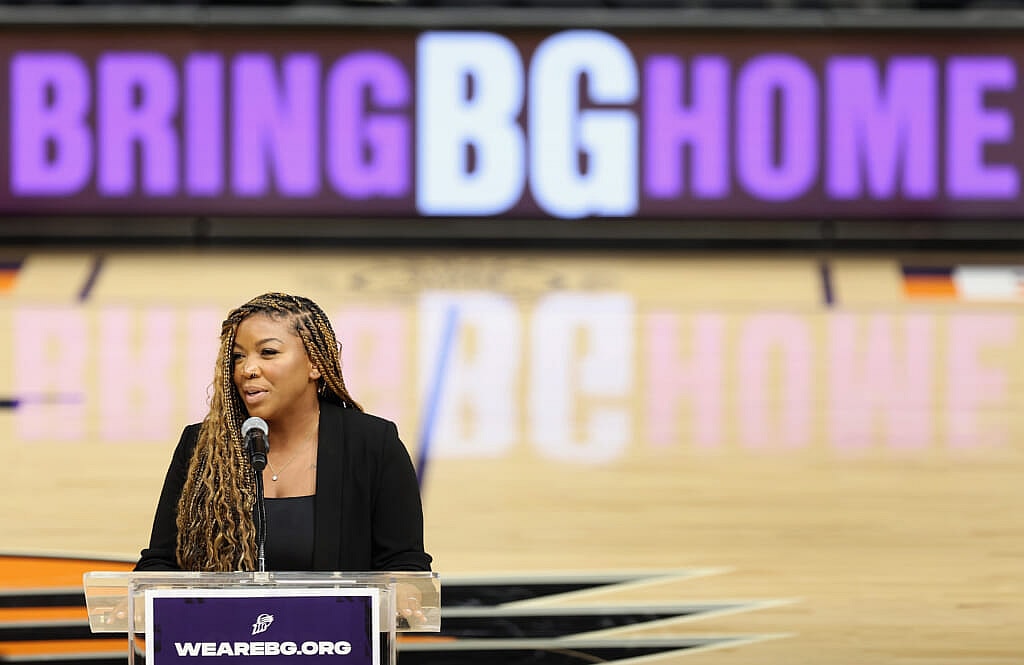 Cherelle Griner, wife of Brittney Griner thegrio.com